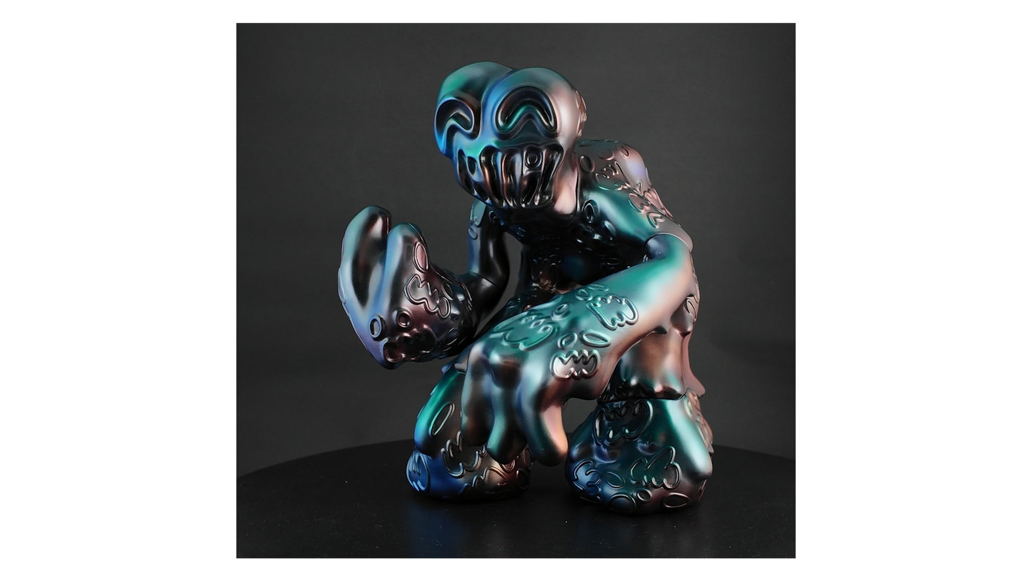 4D Metalic Mega Demon sofubi