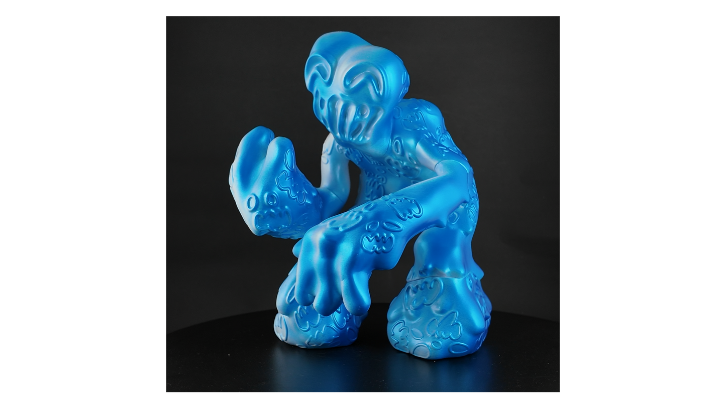 AA Blue Mega Demon sofubi