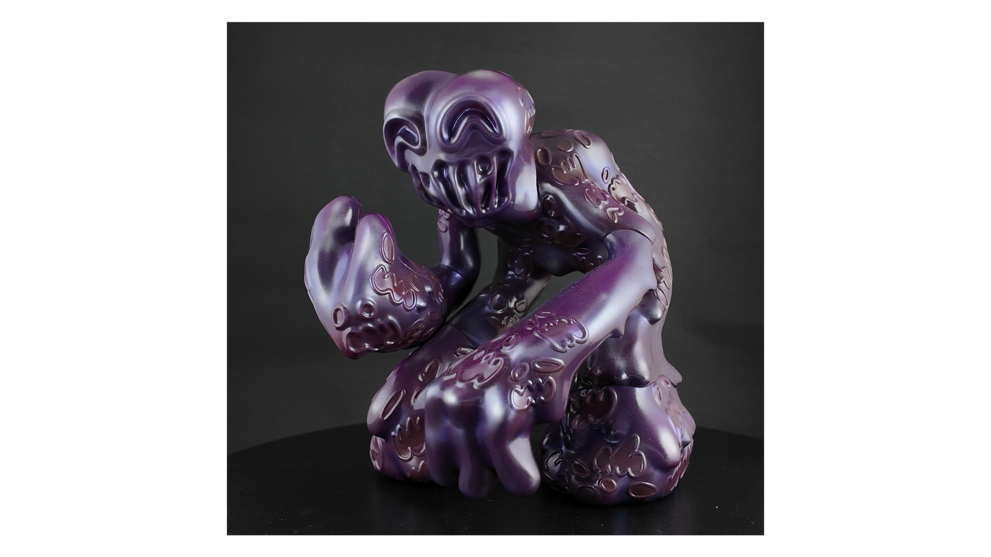 Purple Slime Mega Demon sofubi