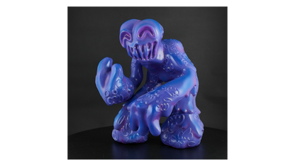 Purple Blue Mega Demon sofubi