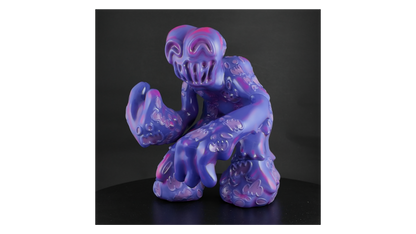 Purple Pink Mega Demon sofubi