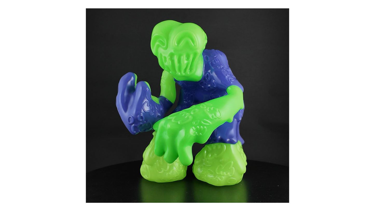 Toy Box Purple Green Mega Demon sofubi