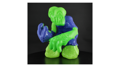 Toy Box Purple Green Mega Demon sofubi